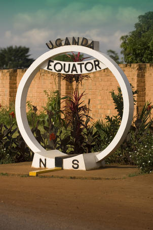 Equator sign.