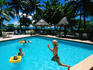Family fun in the pool, Treasure Island Resort, Treasure Island.