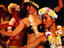 Tahitian dancing, performance aboard MS Europa.