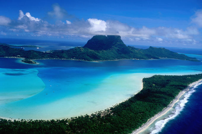 Bora Bora beyond the beach
