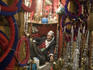 Man in sheesha shop.