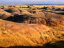 Southeast from Badlands Loop Road at Yellow Mounds Overlook.