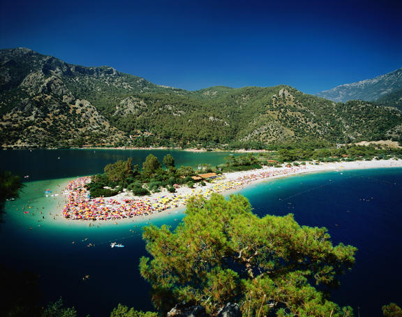 Clear blue waters, Fethiye.