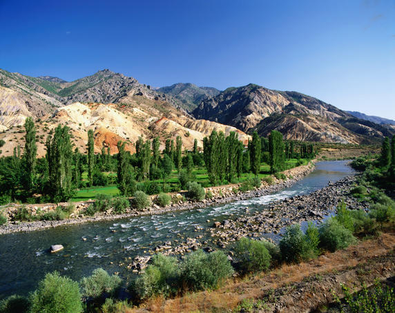 Coruh Valley and River.