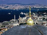 View of Bosphorus taken from the dome of Suleymaniye Mosque.