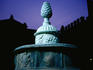 Pigna (pine cone) fountain in Piazza Cavour (16th century).