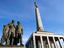 Slavin War Memorial remembers 6,300 Soviet Soldiers.