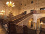Ornate interior staircase of Odessa Opera House.