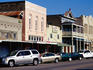 Downtown shops in Bastrop.