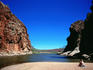 Swimming hole at Glen Helen Gorge.