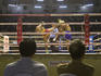 Thai boxing in Sanam Muay Ratchadamnoem boxing stadium.