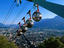 Aerial tramway from Fort de la Bastille to Grenoble.