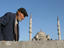 Elderly man walking, Istanbul