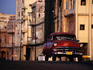 Classic American car on Malecon.