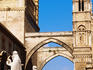 Arches linking cathedral with Bishop's Palace.