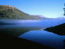 Morning mist, Lago Verde.