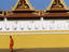 Lone monk, Royal Palace, Cambodia