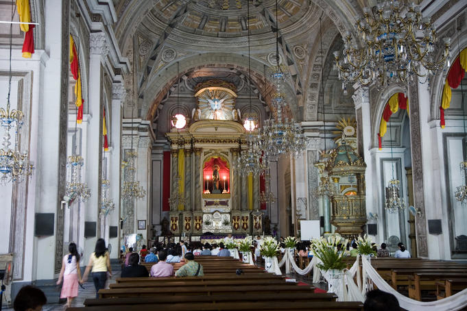 San Augustin Church in Intramuros, Manila, Philippines