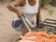 Dinner along Colorado River, Grand Canyon National Park