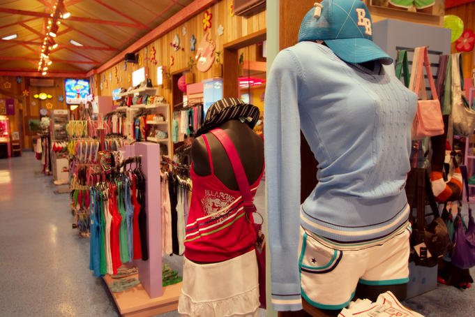 Surfer Girl shop interior.