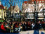 Beer garden in Viktualienmarkt.