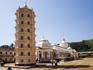 Sri Manguesh temple and lamp tower called 