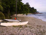 Beach scene at Pantai Kok.