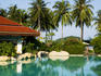 Swimming pool at Pelangi Beach Resort, Pantai Cenang.