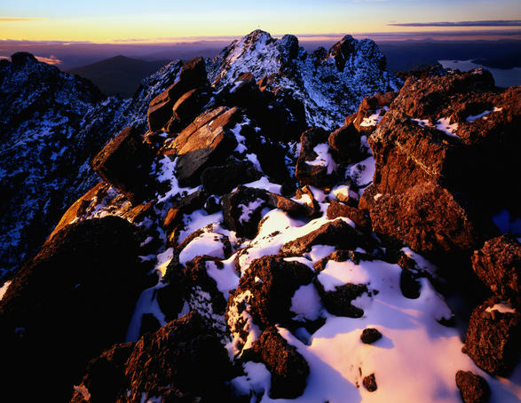 Mt Murchison, West Coast Range.