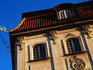 Facade detail of 1660 tenement building 'Literature House' in Castle Square.
