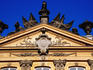 Facade of Baroque-style Sapieha Palace (Palac Sapiehow).