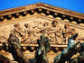 Detail of neo-classical Grand Theatre in Theatre Square.