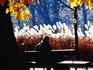 Autumn in Lazienki Park.