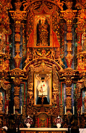 Mission San Xavier del Bac near Tucson.