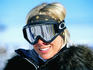 Skier on Aspen Mountain.