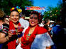 Portrait of Mexican women at San Antonio Fiesta.