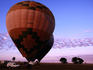 Balloon Aloft hot-air balloons about to take off.