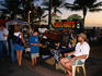 Crocodile hat stand at Mindil Beach Sunset Markets.