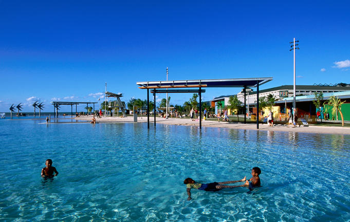 Esplanade Lagoon.