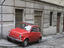 Adorable little Fiat Bambino brightening the back streets of Siena.