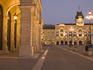 Palazzo Comunale City Hall on Piazza dell'Unita d'Italia Square.