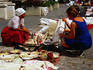 Shopping at a crafts festival, Buda district - Budapest, Pest