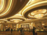 Reception area of Bellagio Hotel and Casino.