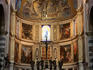 Altar of Pisa's Cathedral with mosaic of 