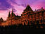 GUM or State Department Store on Red Square at dusk.