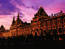 GUM or State Department Store on Red Square at dusk.