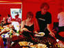 Fresh food stalls, kauppatori (fish market) on the harbour.