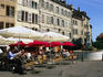 Outdoor cafes, Place du Bourg-de-Four.