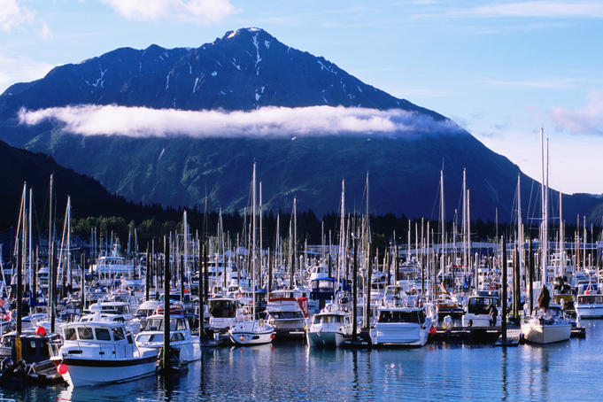 Small boat marina, Resurrection Bay.
