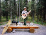 Singing ranger, public interpretation program.